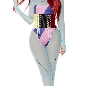 Forplay Multicolor Patchwork Costume